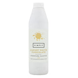 HT854 Simply Luxury White Chocolate Topping Sauce 1kg - JD Catering Equipments Ltd