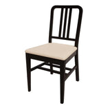 HT904 Bolero Bespoke Vicky Side Chair in Cream/Charcoal - JD Catering Equipments Ltd