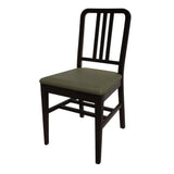 HT909 Bolero Bespoke Vicky Side Chair in Olive/Charcoal - JD Catering Equipments Ltd