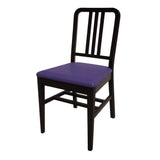 HT919 Bolero Bespoke Vicky Side Chair in Blue/Charcoal - JD Catering Equipments Ltd