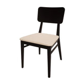 HT929 Bolero Bespoke Brenda Side Chair in Cream/Charcoal - JD Catering Equipments Ltd