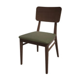HT933 Bolero Bespoke Brenda Side Chair in Olive/Wenge - JD Catering Equipments Ltd