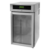 HU040 ICB Technologies Chocolate Fridge with Glass Door 135Ltr - JD Catering Equipments Ltd