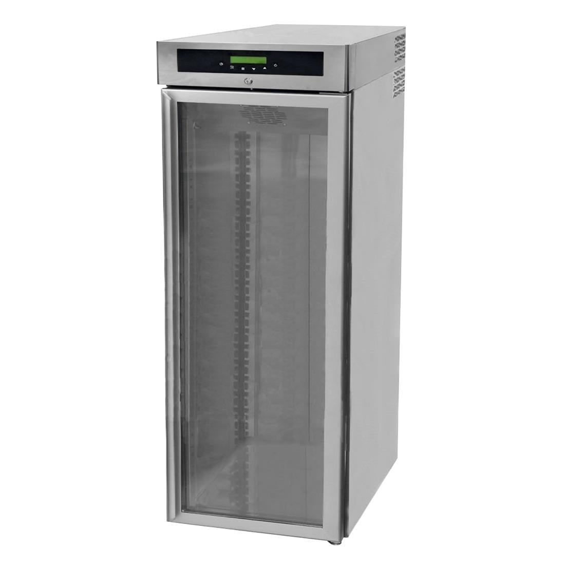 HU044 ICB Technologies Chocolate Fridge with Glass Door 870Ltr