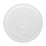 HU062 Fiesta Recyclable rPET Flat Lids for 12/16/20oz Cups (400 Pack)