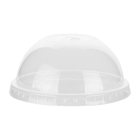 HU063 Fiesta Recyclable rPET Domed Lids for 12/16/20oz Cups (400 Pack)
