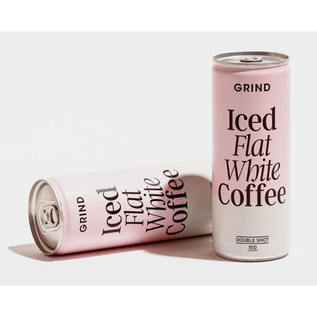 KA272 Grind Iced Flat White Coffee Cans 250ml (Pack of 8)