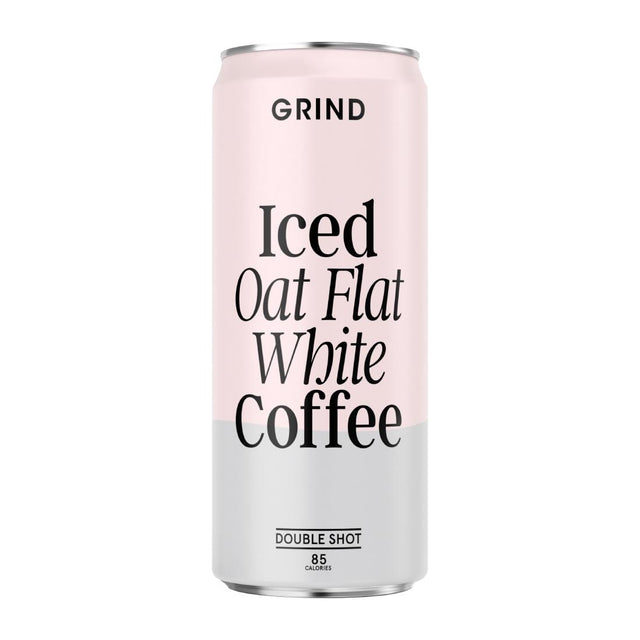 KA275 Grind Iced Oat Vanilla Latte Coffee Cans 250ml (Pack of 8)