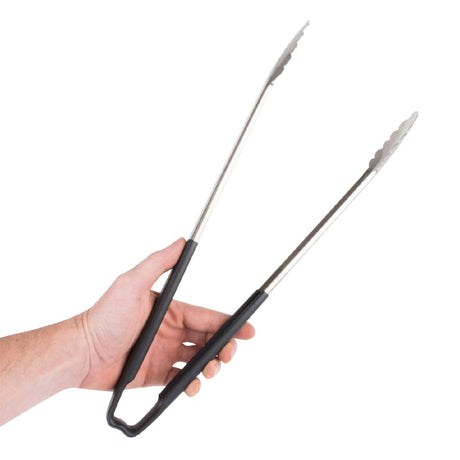 HU087 Vollrath Utility Grip Tongs Black 406mm