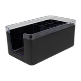 HU097 - Olympia Kristallon Bar Caddy Black ABS