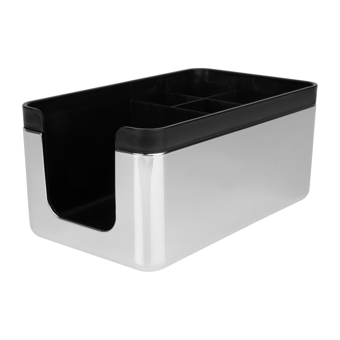 HU098 - Olympia Kristallon Bar Caddy Chromed ABS