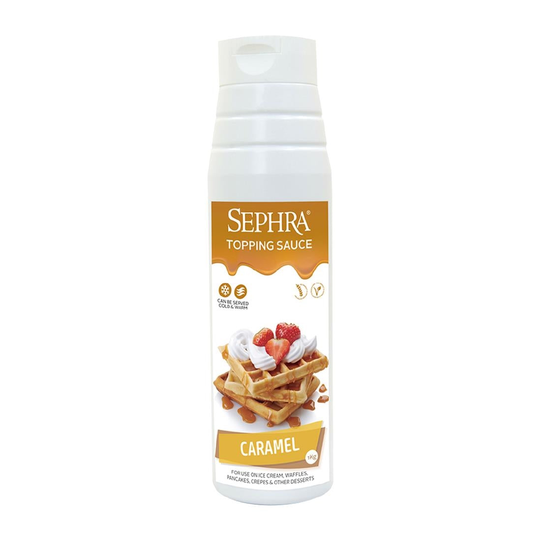 HU112 Sephra Caramel Topping Sauce 1kg