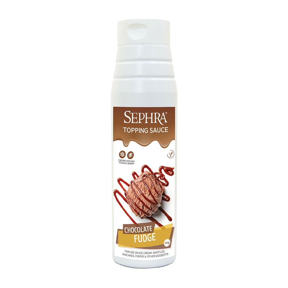 HU114 Sephra Chocolate Fudge Topping Sauces 1kg