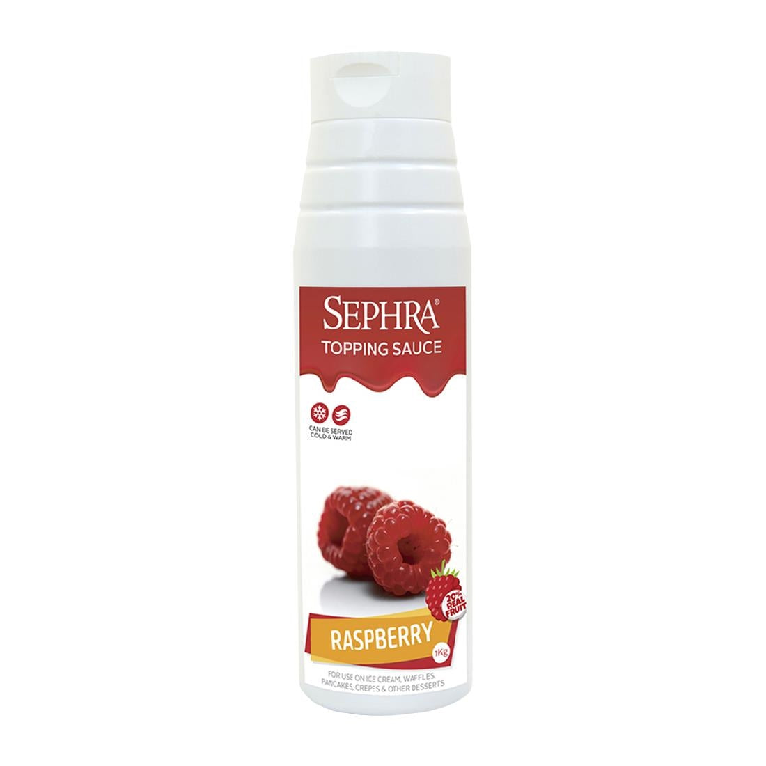 HU120 Sephra Raspberry Topping Sauce 1kg