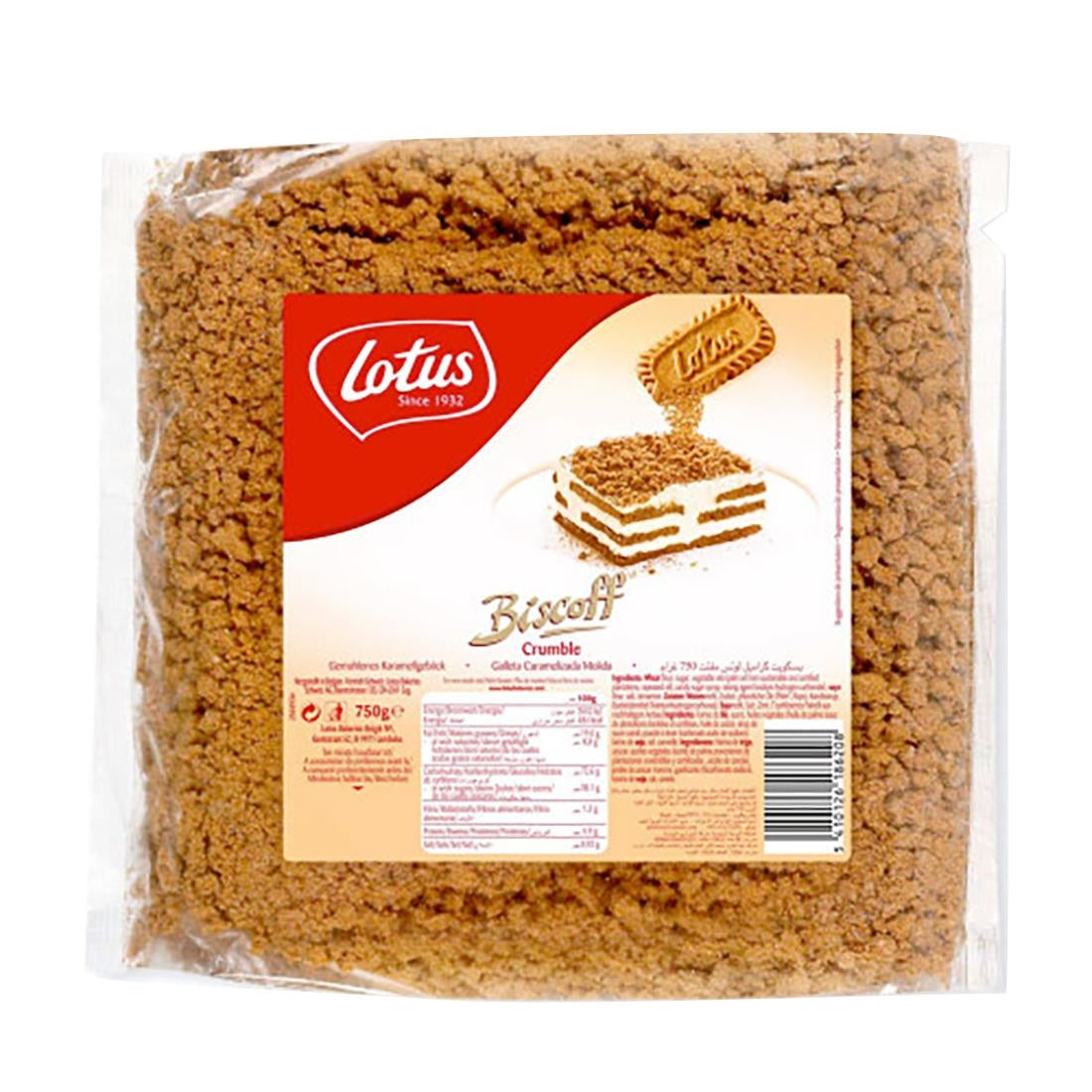 HU153 Lotus Biscoff Crumb 750g