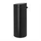 HU173 Brabantia Touch Bin Matt Black 30L