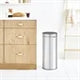 HU174 Brabantia Soft Touch Plastic Bin Matt Steel with Steel Lid 30Ltr