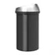 HU175 Brabantia Touch Bin Matt Black With Steel Lid 60L