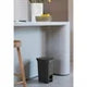 HU183 Brabantia Step-Up Pedal Bin Dark Grey 10Ltr