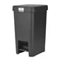 HU184 Brabantia Step-Up Pedal Bin Dark Grey 16Ltr