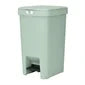 HU186 Brabantia Step-Up Pedal Bin Jade Green 16Ltr