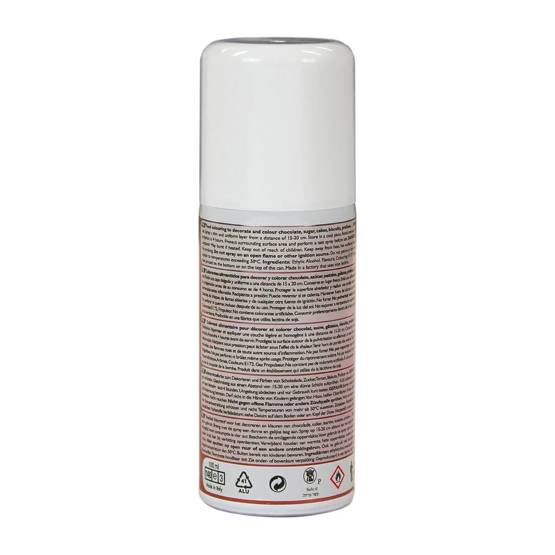 HU200 PME Edible Lustre Spray 100ml - Red