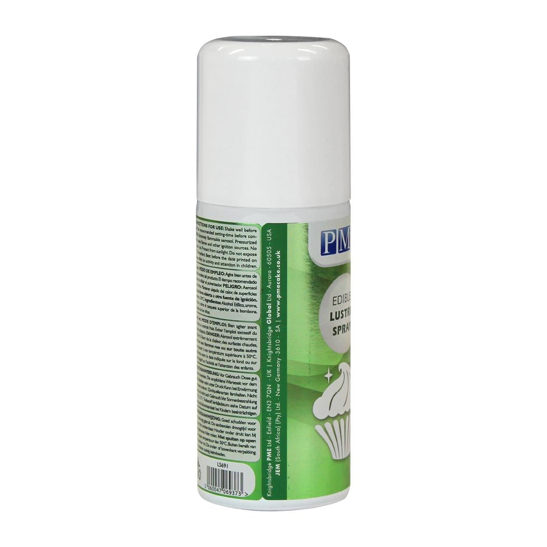 HU201 PME Edible Lustre Spray 100ml - Green