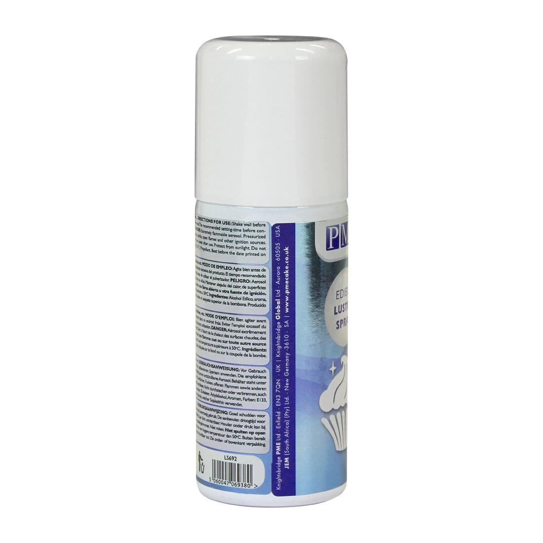 HU202 PME Edible Lustre Spray 100ml - Blue