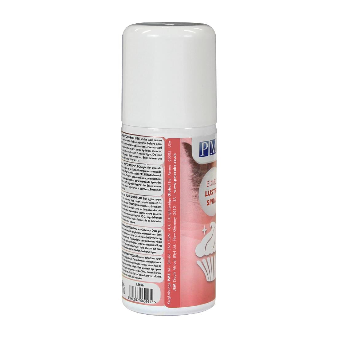 HU203 PME Edible Lustre Spray 100ml - Pink