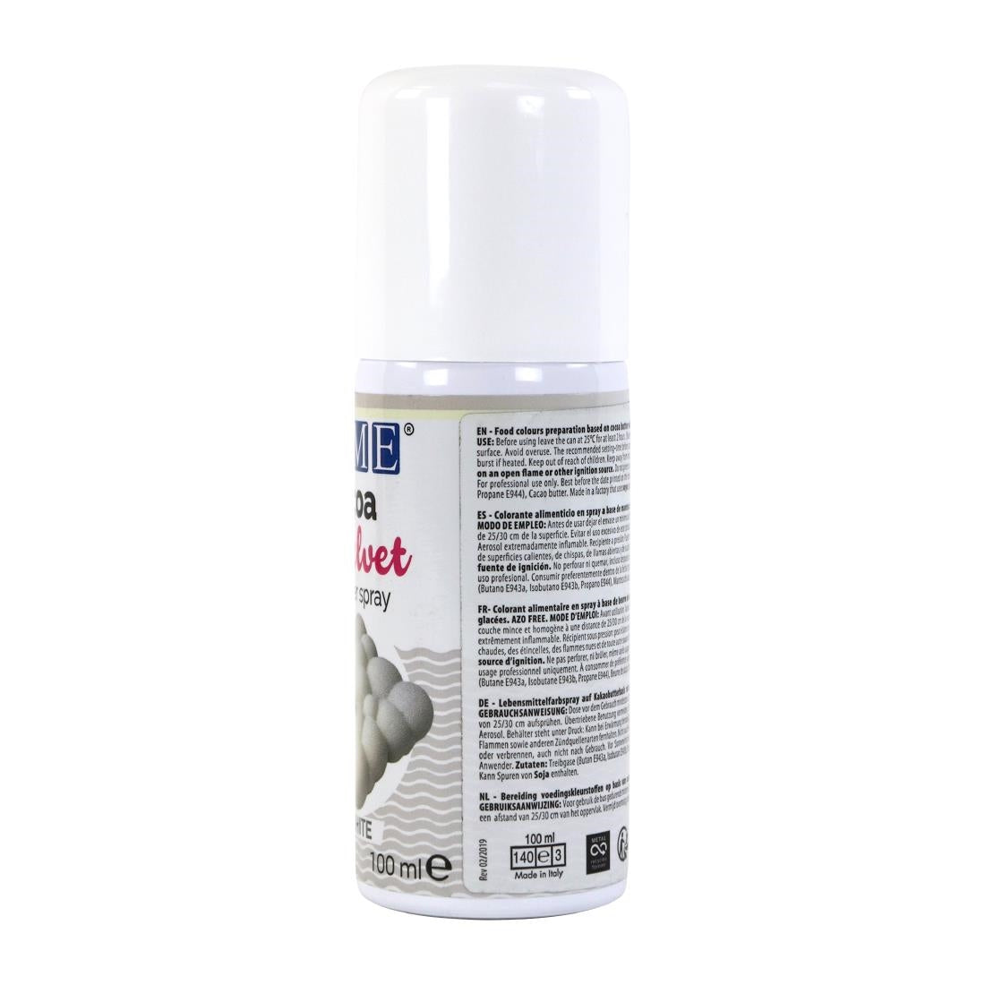 HU207 PME Cocoa Velvet Spray 100ml - White