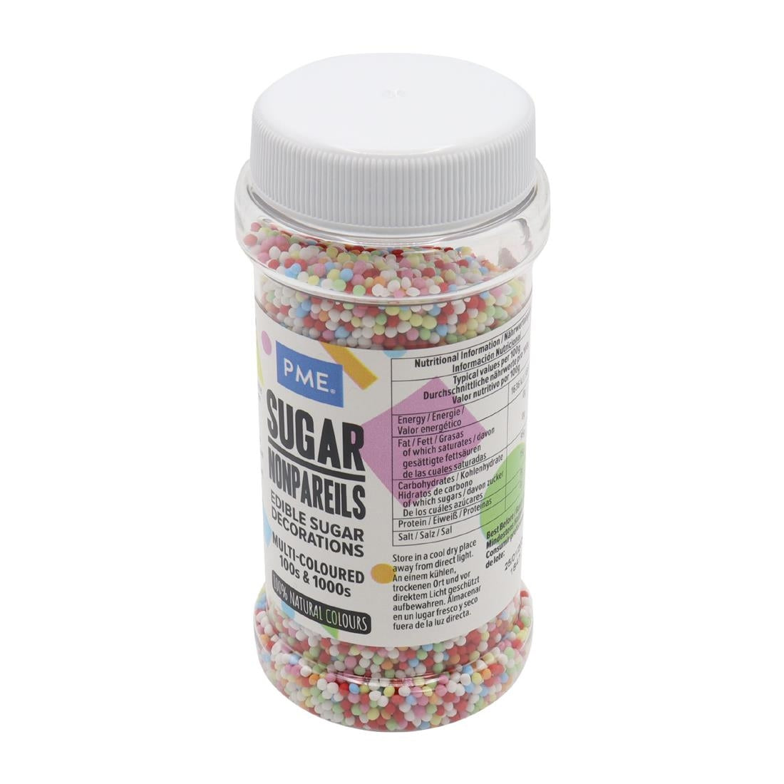 HU222 PME Multicoloured Nonpareils 100s & 1000s 80g