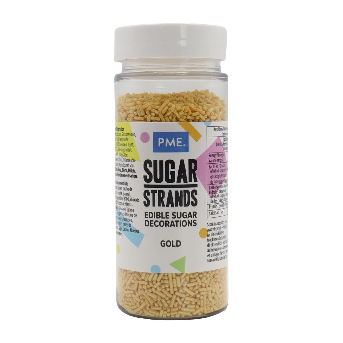HU226 PME Gold Sugar Strands 80g