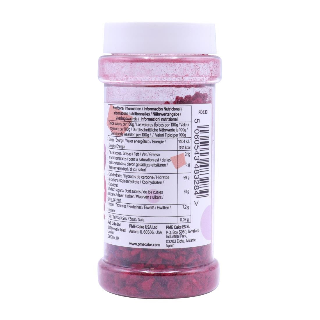 HU227 PME Freeze Dried Raspberry Pieces 12g