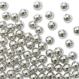 HU233 PME Silver Sugar Pearls 6mm