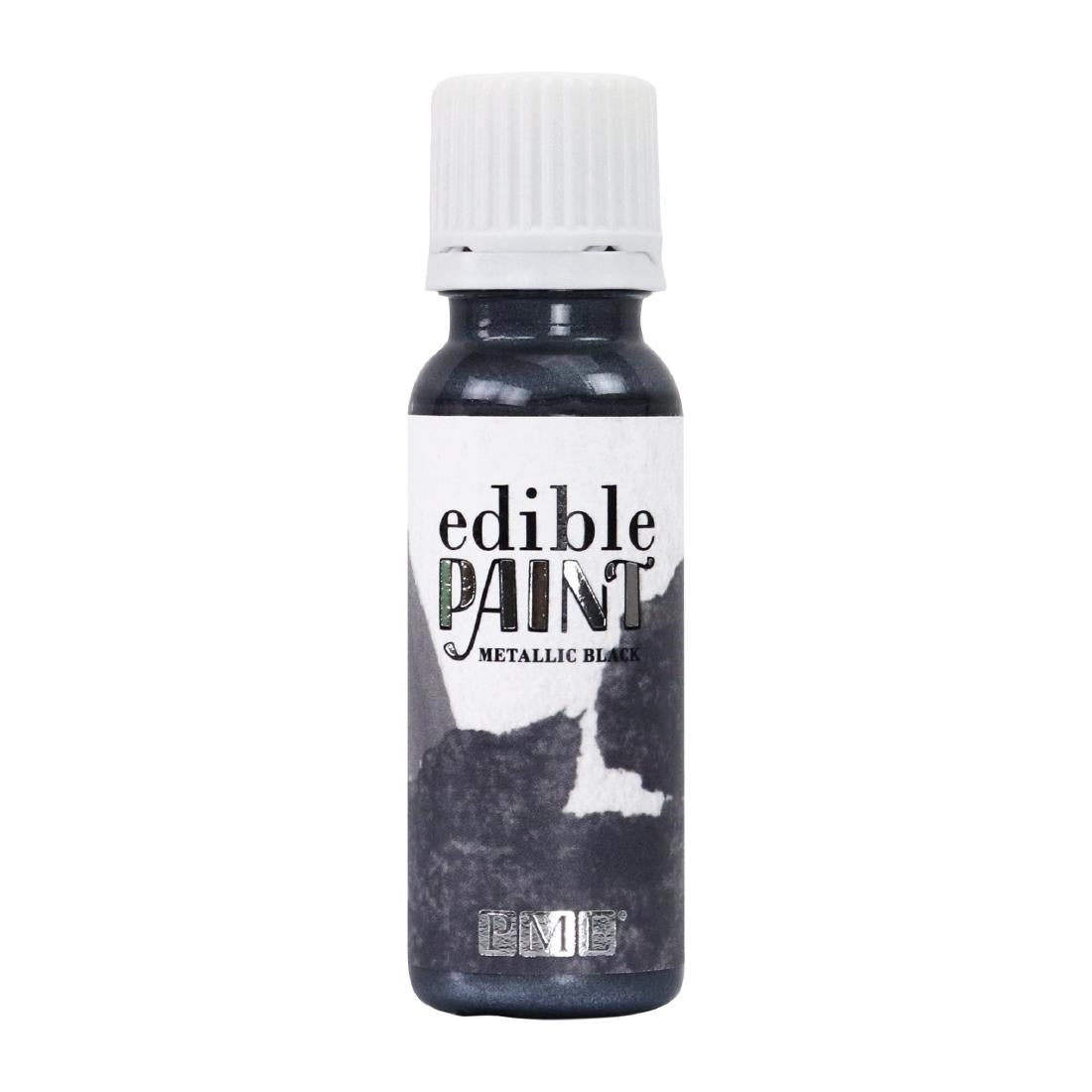 HU242 PME Edible Paint 20g - Metallic Black