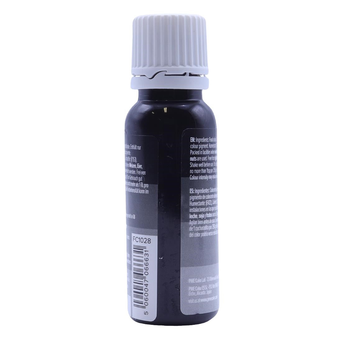 HU271 PME 100% Natural Food Colour - Black 25g