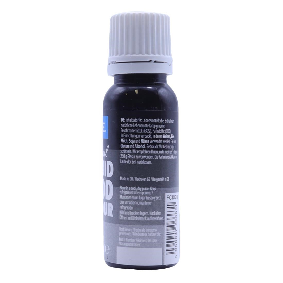 HU271 PME 100% Natural Food Colour - Black 25g