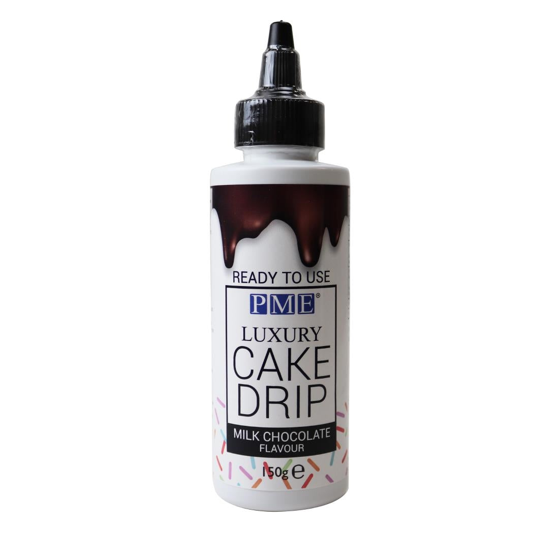 HU279 PME Luxury Cake Drip Milk Chocolate Flavour 150g