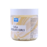 HU283 PME Chocolate Curls White Chocolate 85g