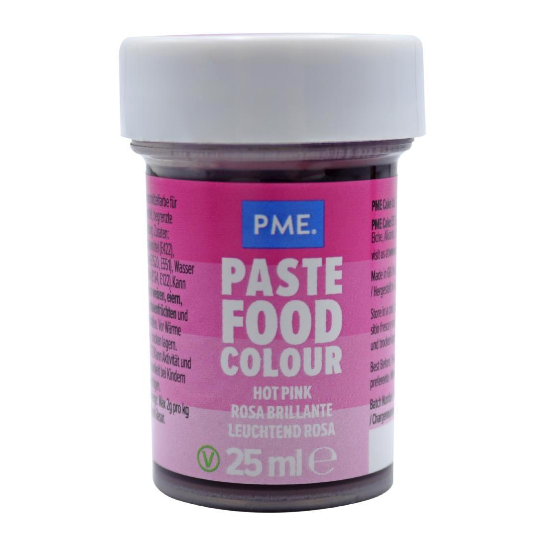 HU314 PME Concentrated Paste Food Colour - Hot Pink 25g