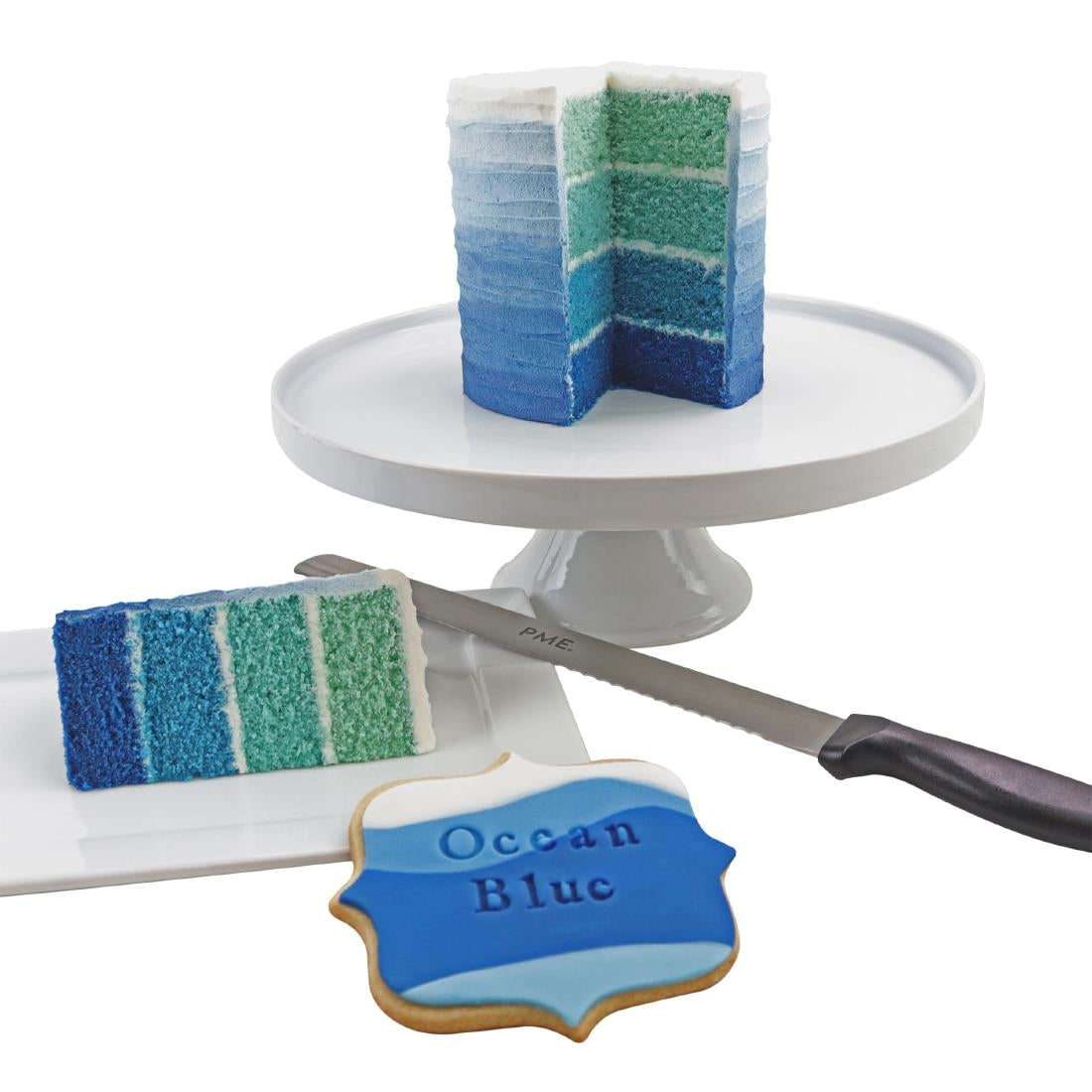 HU317 PME Concentrated Paste Food Colour - Ocean Blue 25g