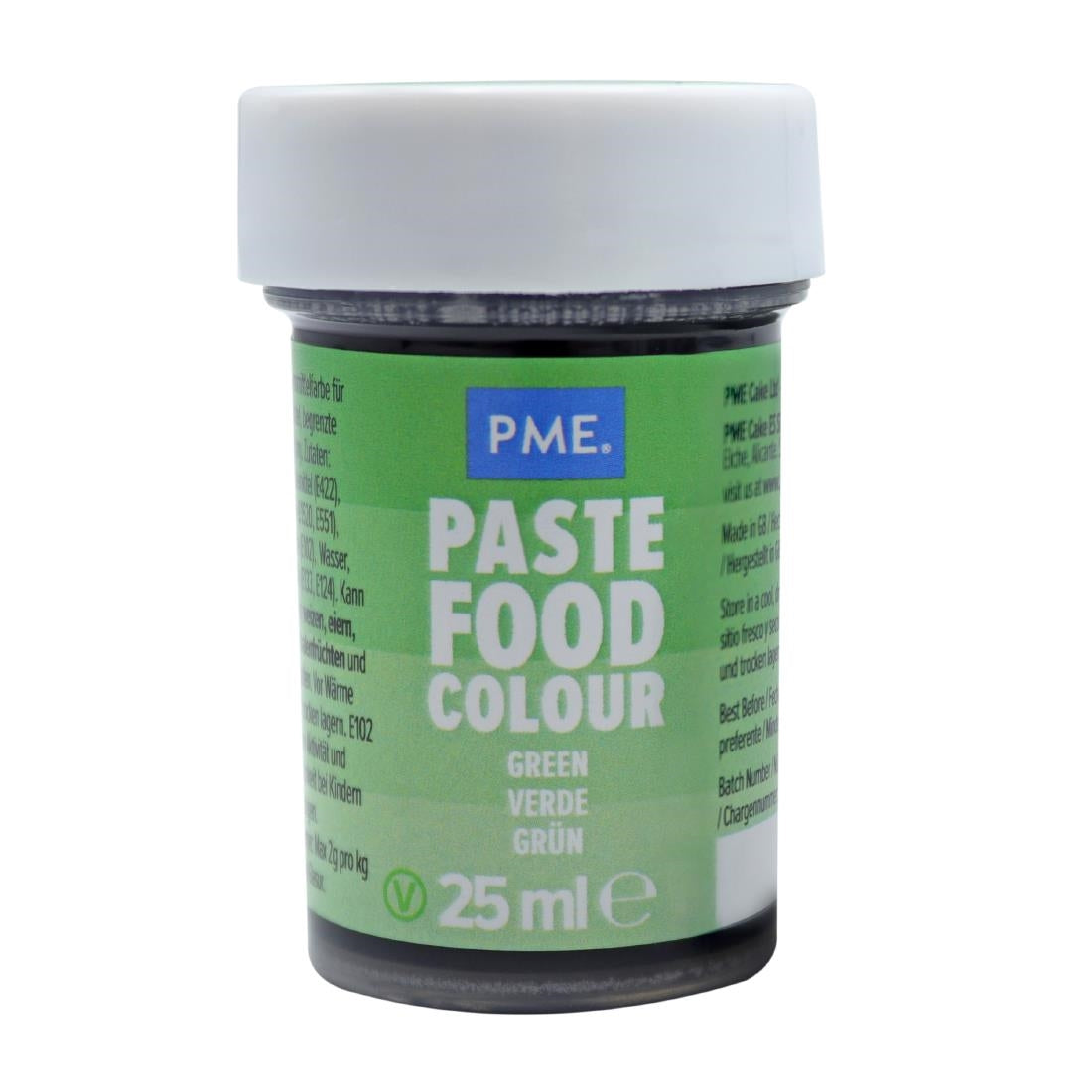 HU319 PME Concentrated Paste Food Colour - Pea Green 25g