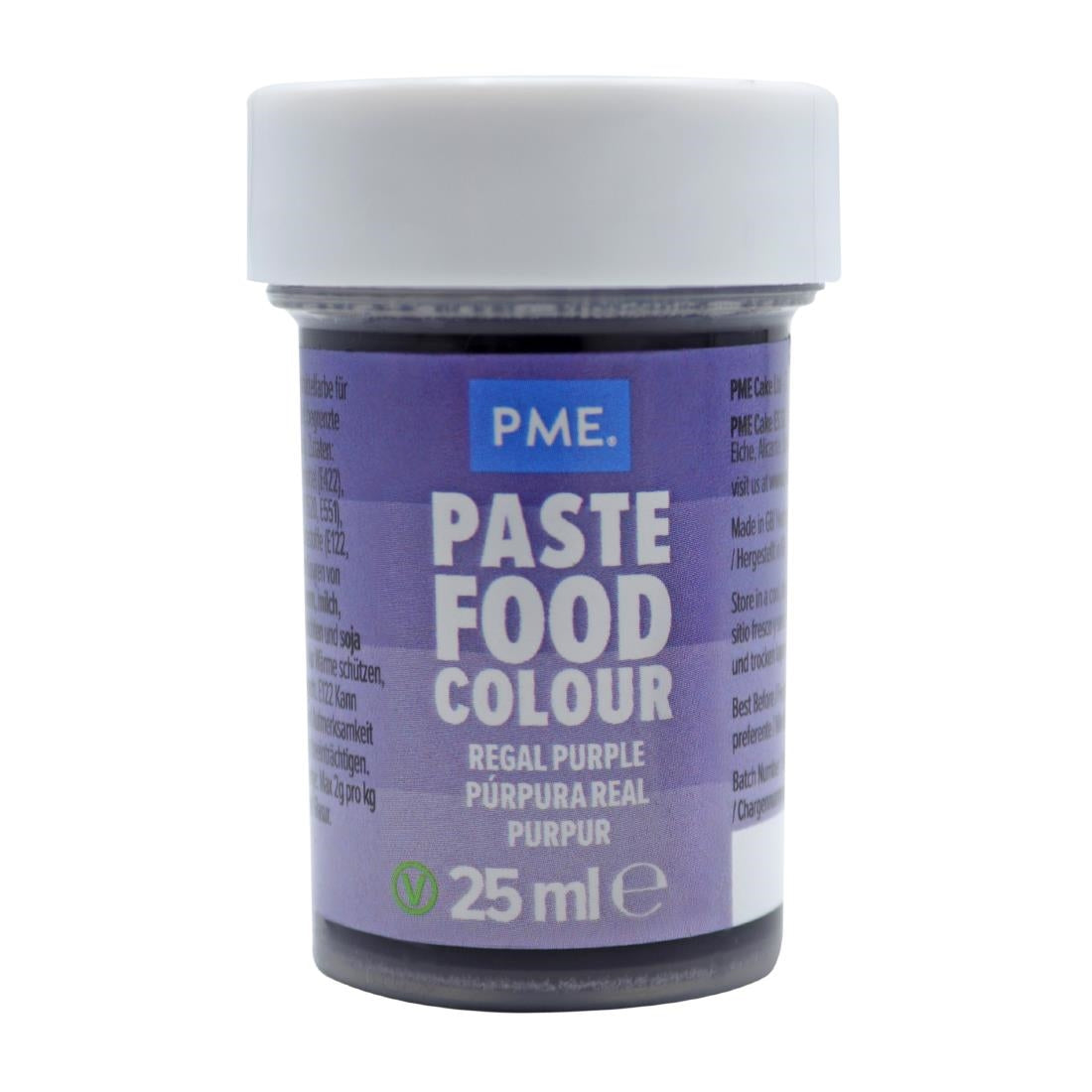 HU321 PME Concentrated Paste Food Colour - Regal Purple 25g