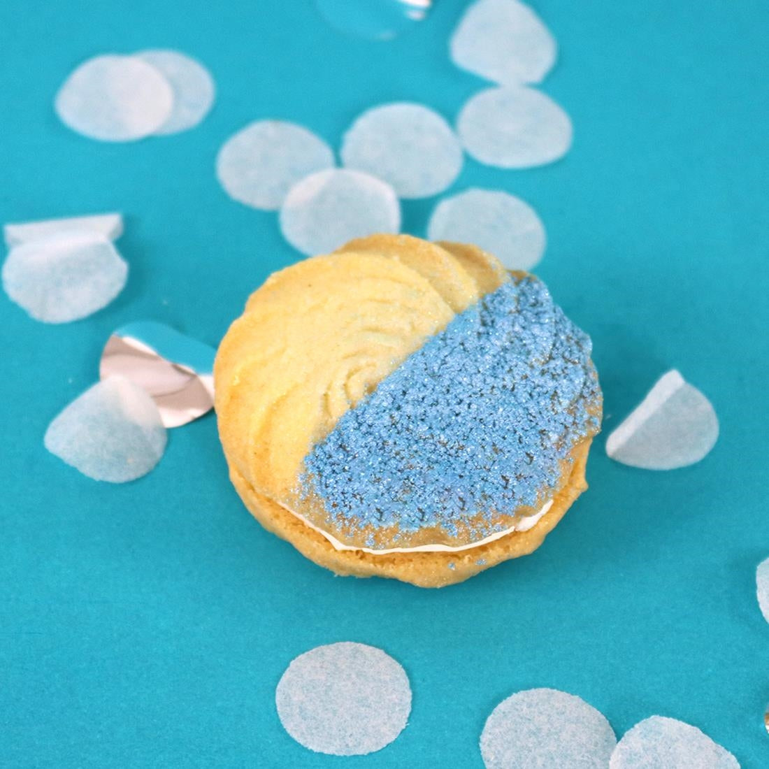 HU332 PME Lustre Snow Blue Edible Lustre Dust 10g
