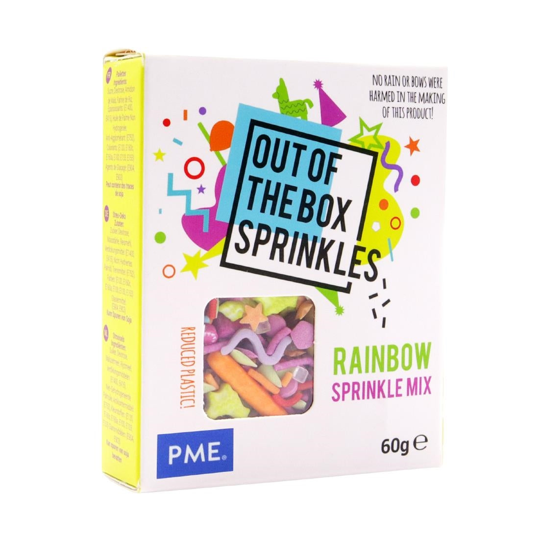 HU335 PME Out the Box Rainbow Sprinkle Mix 60g