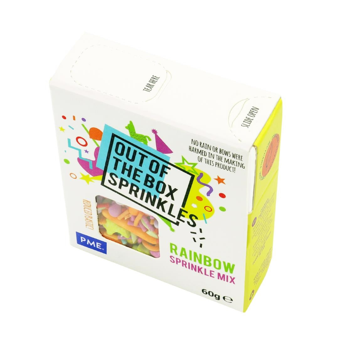 HU335 PME Out the Box Rainbow Sprinkle Mix 60g