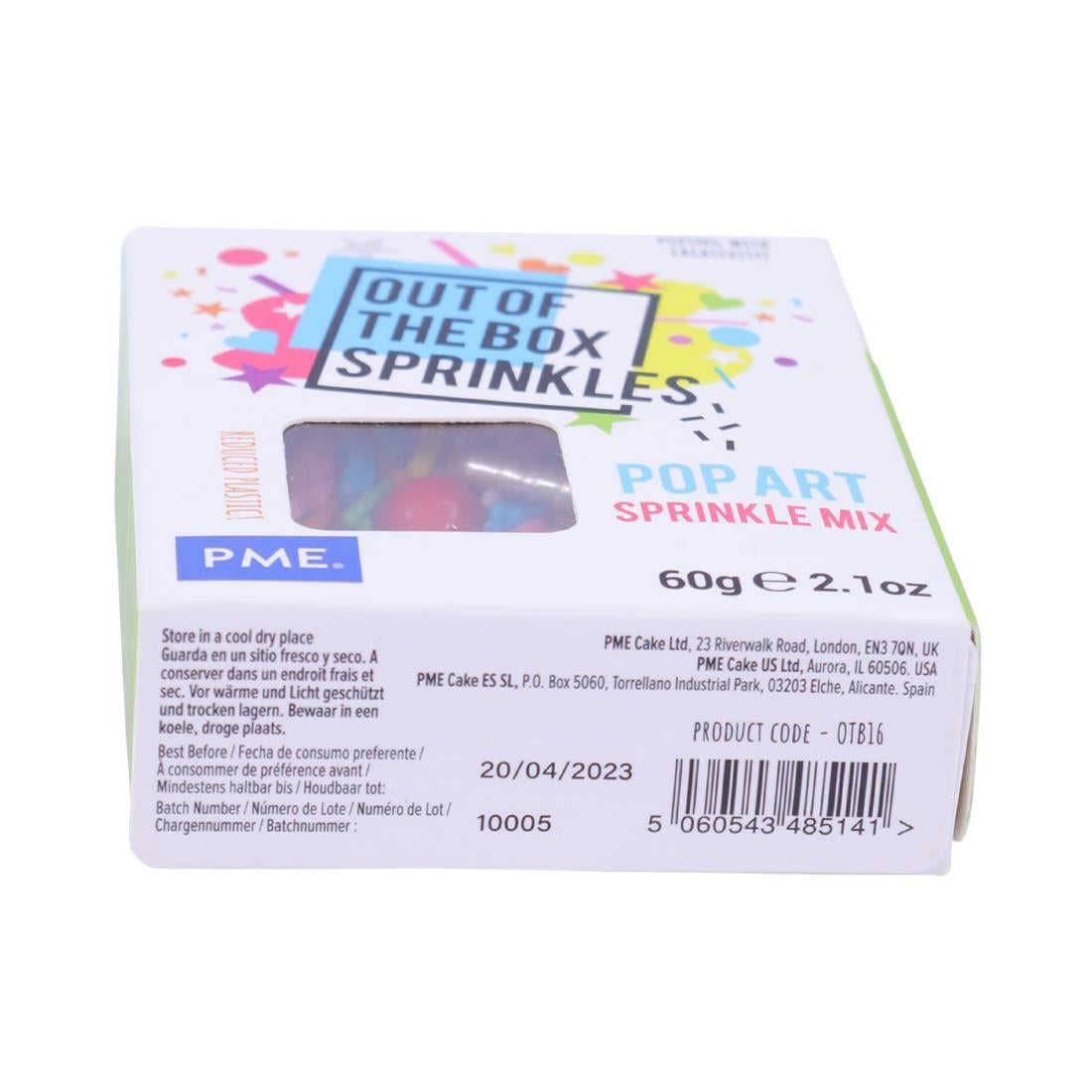 HU336 PME Out the Box Pop Art Sprinkle Mix 60g