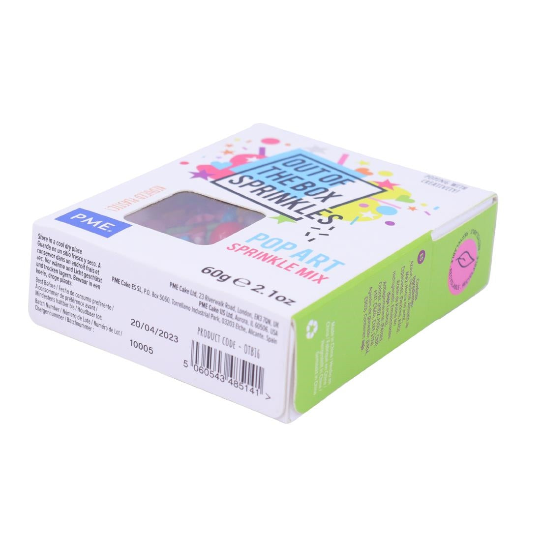 HU336 PME Out the Box Pop Art Sprinkle Mix 60g