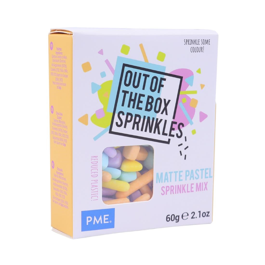 HU339 PME Out of the Box Matte Pastel Sprinkle Mix 60g