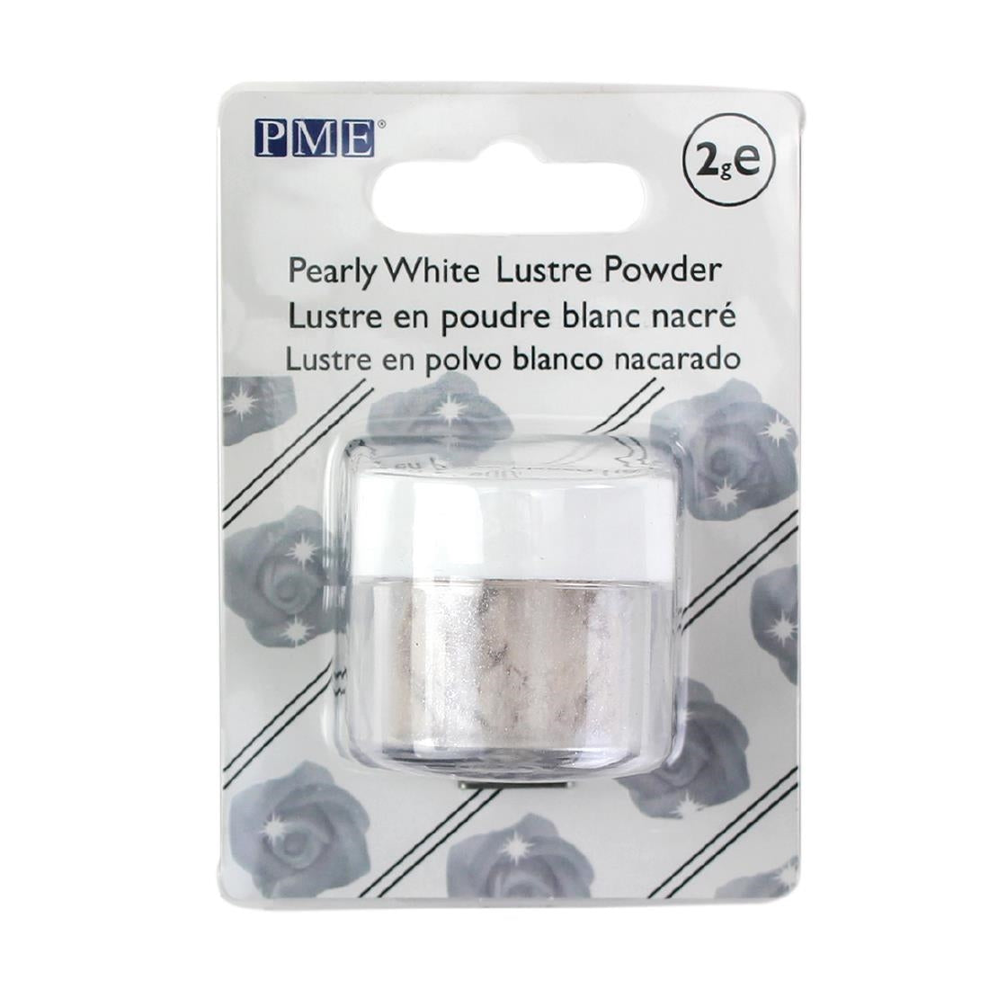 HU348 PME Lustre Colours Pearly White 2g